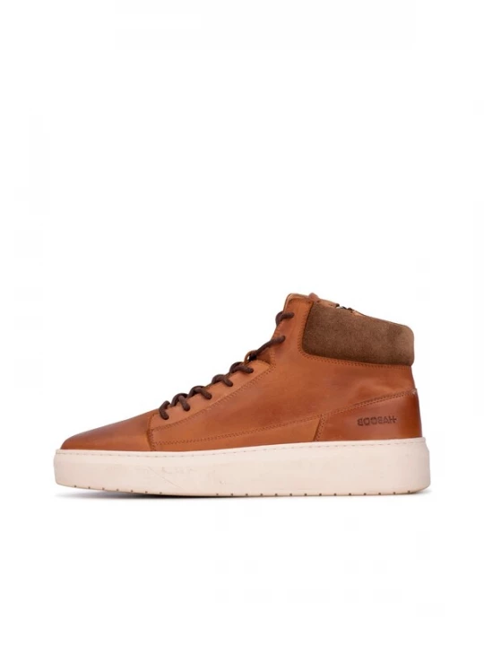 Foto van product Haboob Sneakers hoog 'Gabriel' cognac