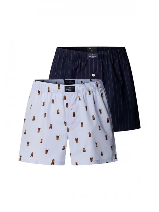 Foto van product Hackett London Boxershorts marine / royal blue / koningsblauw / merlot