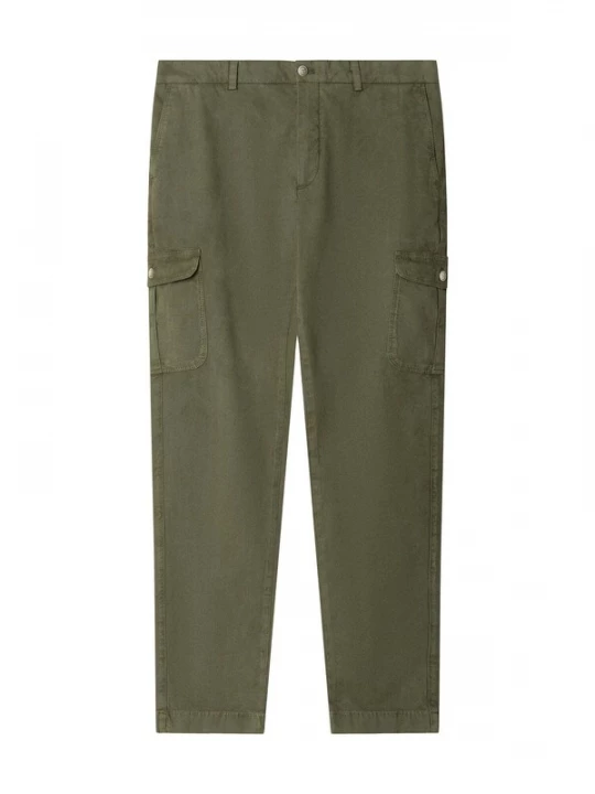Foto van product Hackett London Cargobroek 'DEVON' olijfgroen