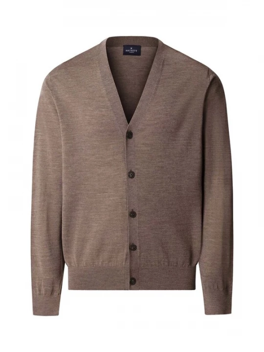 Foto van product Hackett London Gebreid vest 'ESS' beige