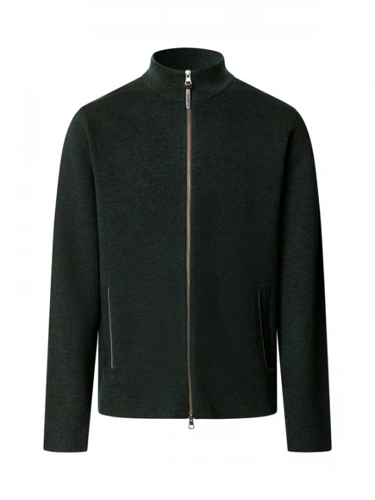 Foto van product Hackett London Gebreid vest 'MILANO' groen