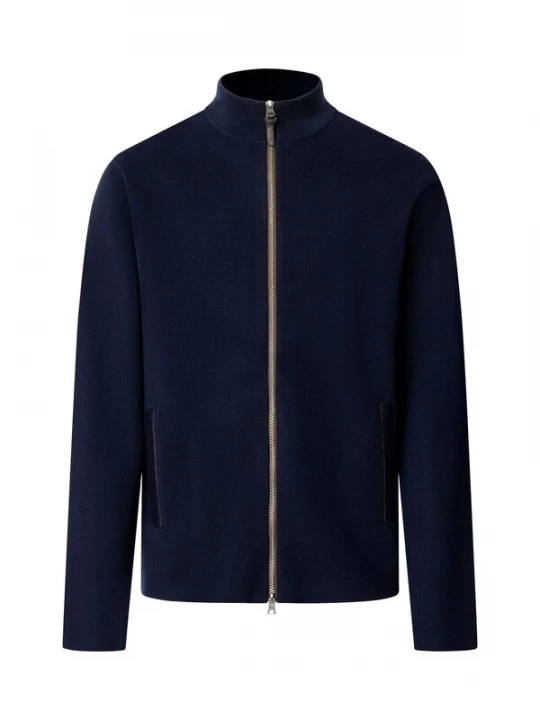 Foto van product Hackett London Gebreid vest 'MILANO' navy