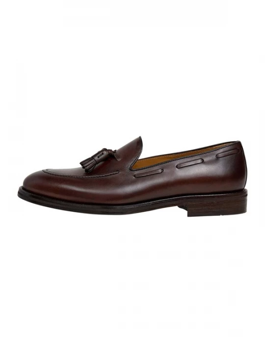 Foto van product Hackett London Instappers 'Mayfair Crust' donkerbruin