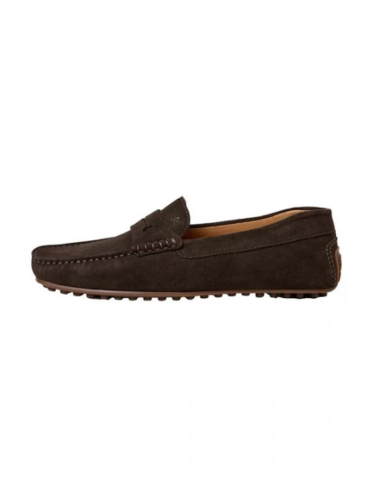 Foto van product Hackett London Mocassins ' DRIVER SADDLE ' bruin
