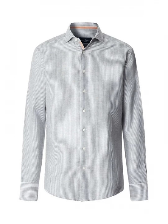 Foto van product Hackett London Overhemd 'Bengal' groen / wit