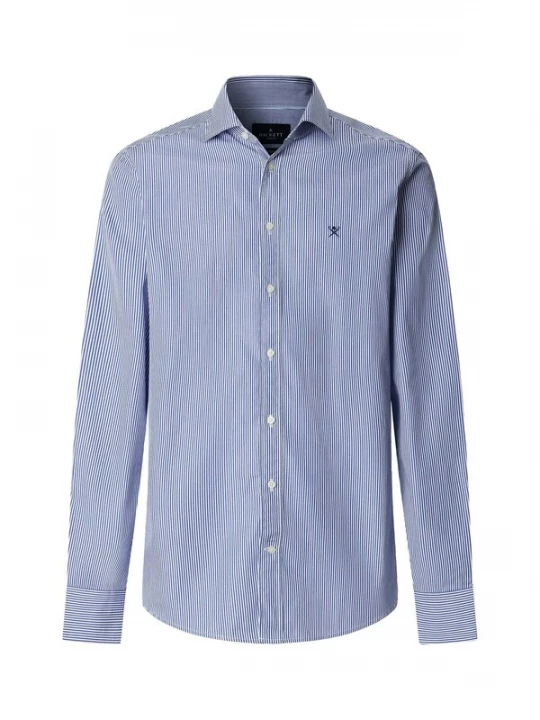 Foto van product Hackett London Overhemd 'City' navy / wit