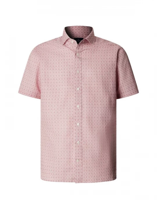 Foto van product Hackett London Overhemd 'Clay' rosa / wit