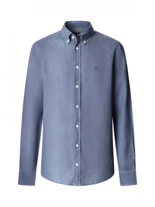 Foto van product Hackett London Overhemd 'Ess' duifblauw