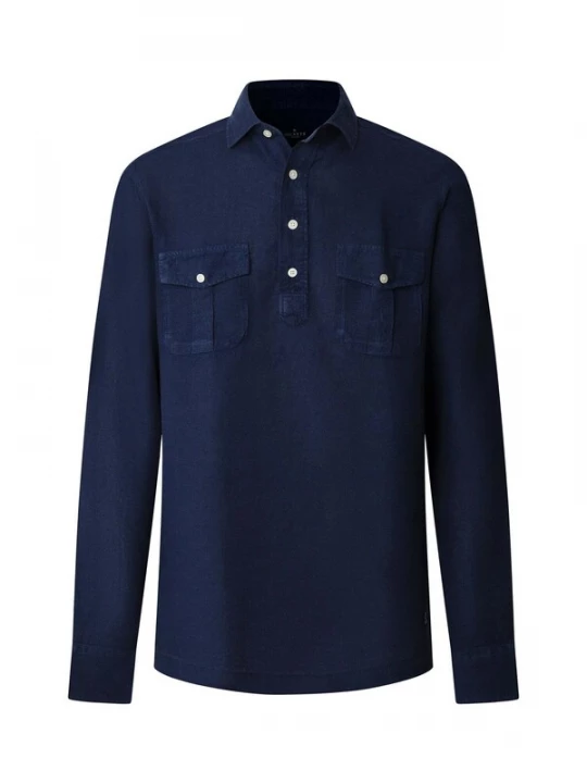 Foto van product Hackett London Overhemd 'Heritage' navy