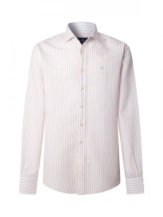Foto van product Hackett London Overhemd oranje / wit