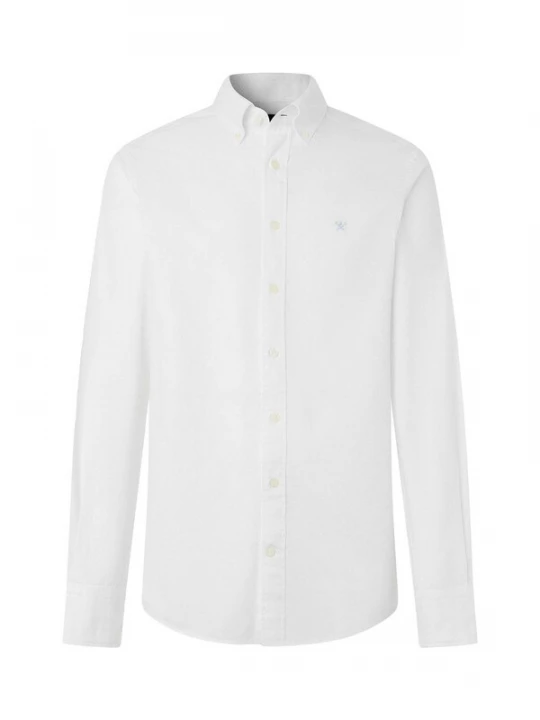 Foto van product Hackett London Overhemd 'Oxford' wit