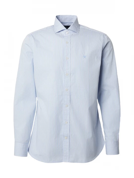 Foto van product Hackett London Overhemd pastelblauw / wit