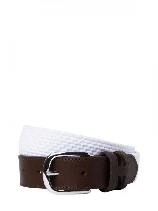 Foto van product Hackett London Riem bruin / wit