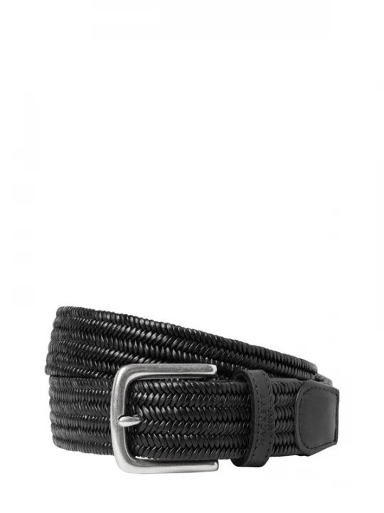 Foto van product Hackett London Riem 'Tubulr' zwart
