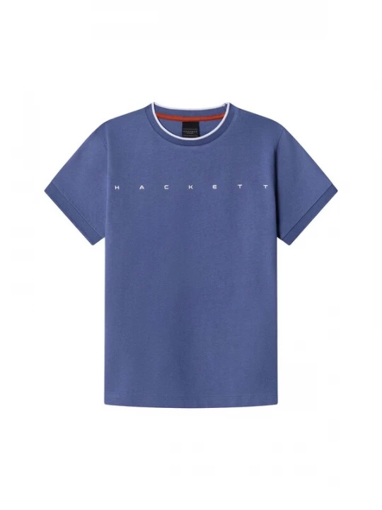 Foto van product Hackett London Shirt 'Essential' marine / wit