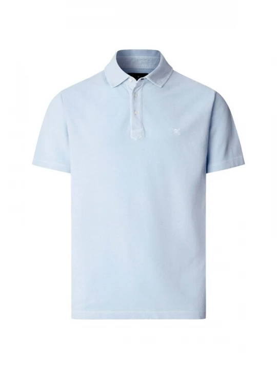Foto van product Hackett London Shirt 'GMD PIQUE SS' pastelblauw
