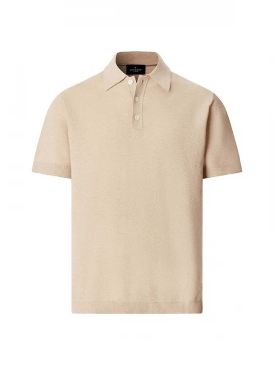 Foto van product Hackett London Shirt 'HONEYCOMB' beige