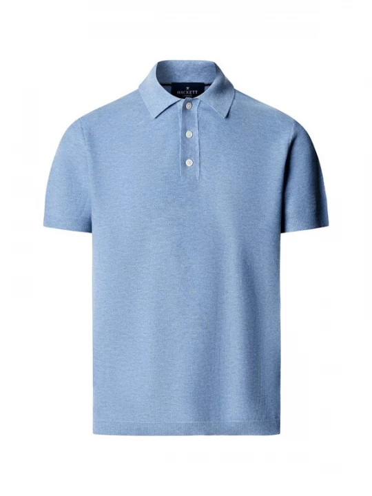 Foto van product Hackett London Shirt 'HONEYCOMB' blauw
