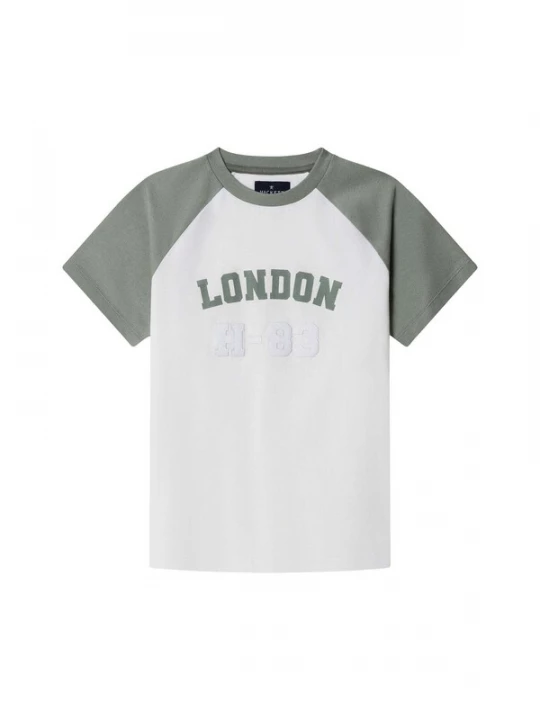 Foto van product Hackett London Shirt kaki / wit