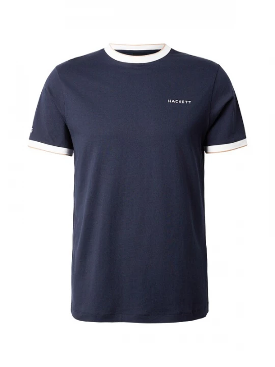 Foto van product Hackett London Shirt navy / wit