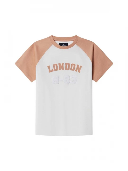 Foto van product Hackett London Shirt oranje / wit