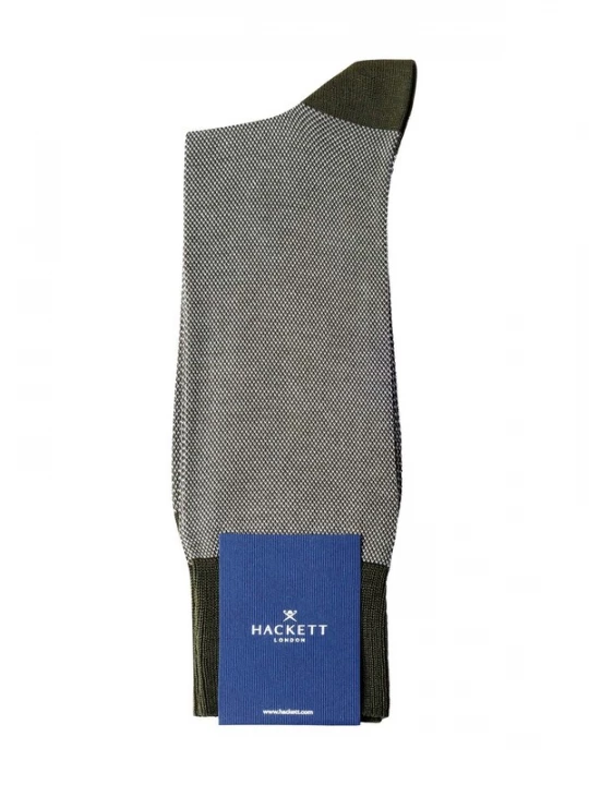 Foto van product Hackett London Sokken ' BIRDS EYE SOCKS ' donkergroen