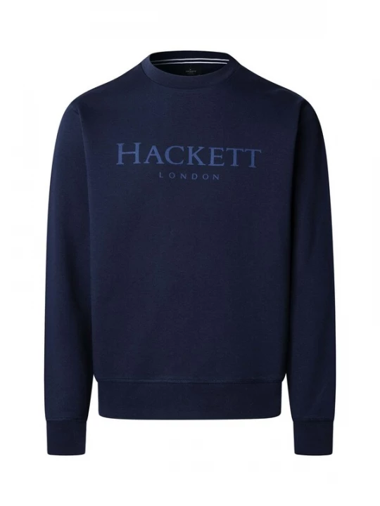 Foto van product Hackett London Sweatshirt ' HERITAGE ESS CREW ' navy / lichtblauw
