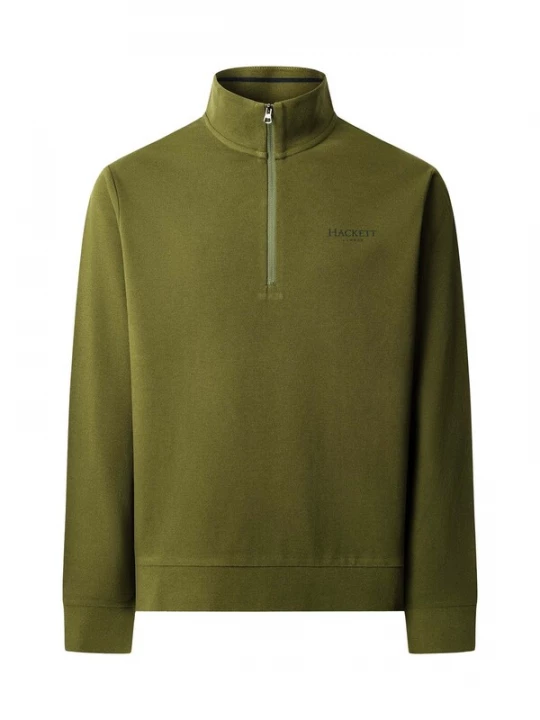 Foto van product Hackett London Sweatshirt navy / olijfgroen