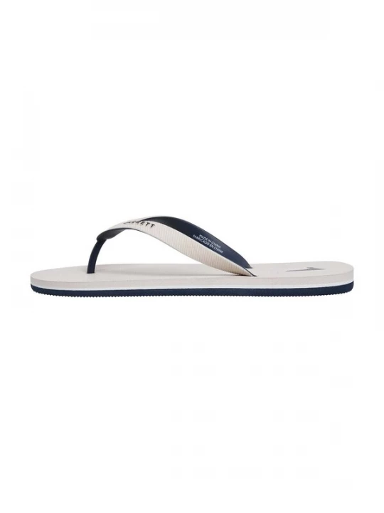 Foto van product Hackett London Teenslippers 'Capri Numbers' donkerblauw / wit
