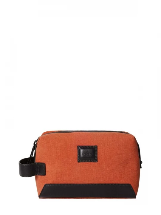 Foto van product Hackett London Toilettas oranje / zwart