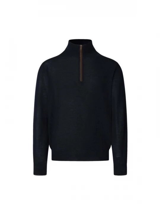 Foto van product Hackett London Trui nachtblauw / bruin