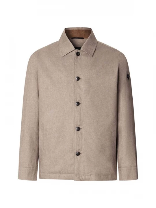 Foto van product Hackett London Tussenjas beige gemêleerd