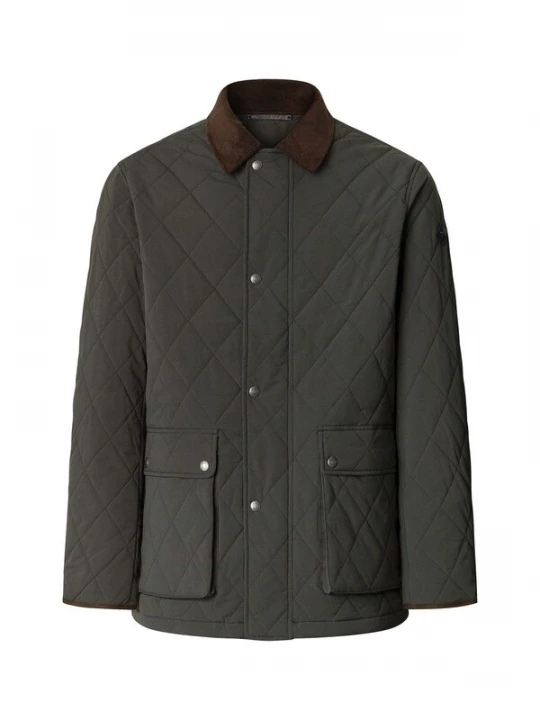 Foto van product Hackett London Tussenjas chocoladebruin / donkergroen