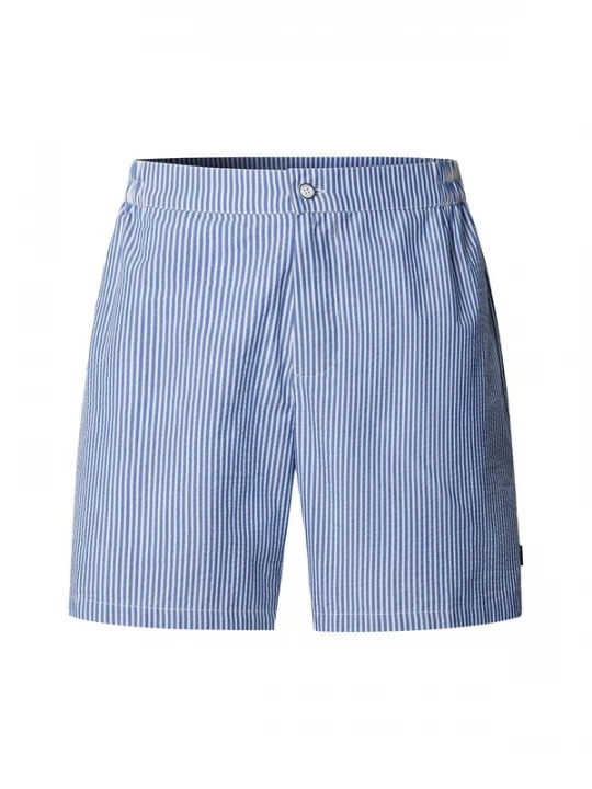 Foto van product Hackett London Zwemshorts royal blue / koningsblauw / wit
