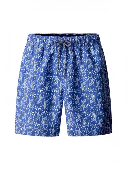 Foto van product Hackett London Zwemshorts 'Tiger' blauw / wit