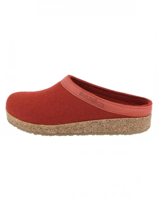 Foto van product HAFLINGER Clogs 'Torben Grizzly' rood