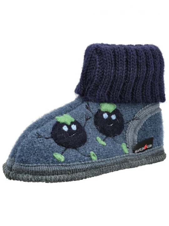 Foto van product HAFLINGER Huisschoenen navy / zwart