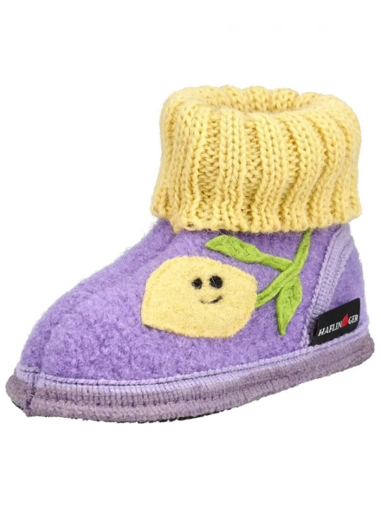 Foto van product HAFLINGER Huisschoenen violetblauw / gemengde kleuren