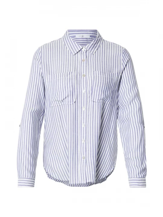 Foto van product Hailys Blouse 'Je44tte' lichtblauw / wit