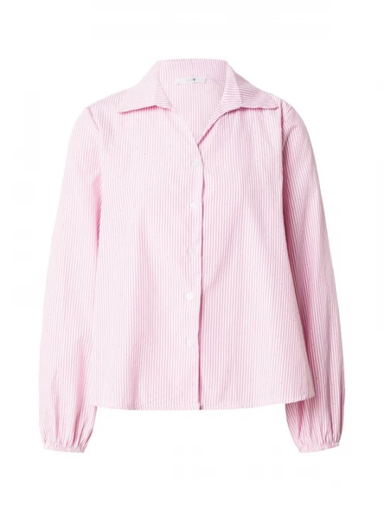 Foto van product Hailys Blouse 'Si44mmie' rosa / wit