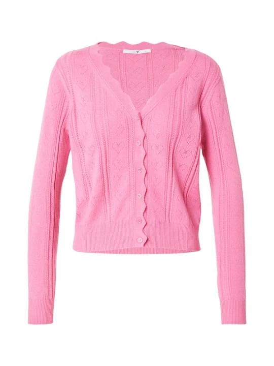 Foto van product Hailys Gebreid vest 'Al44ina' pink