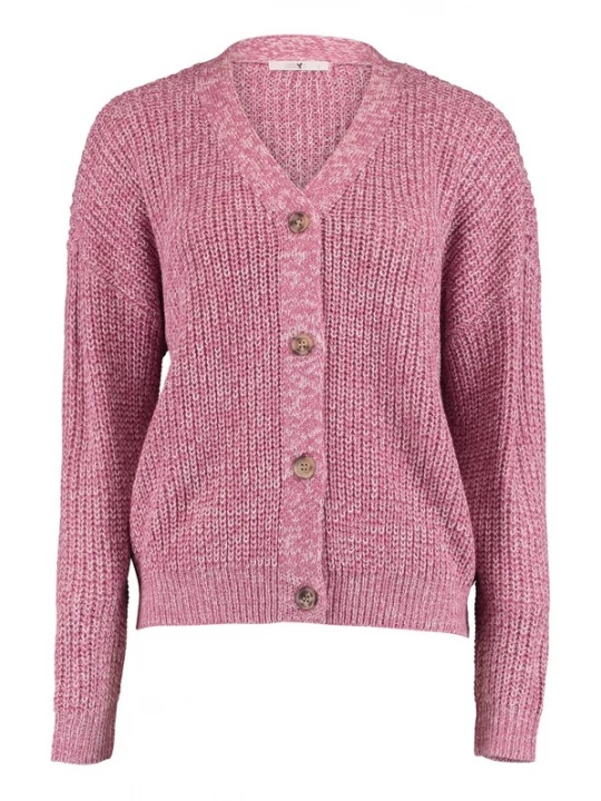 Foto van product Hailys Gebreid vest 'Pipa' rosa / pastelroze