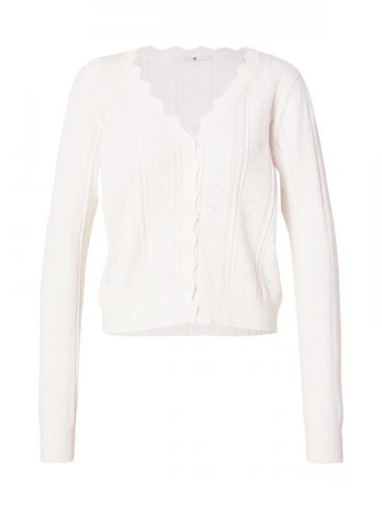 Foto van product Hailys Gebreid vest wit