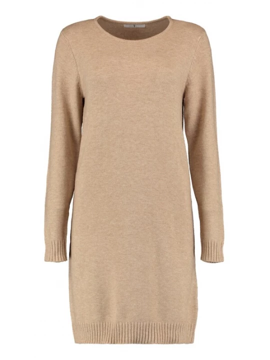 Foto van product Hailys Gebreide jurk 'Ro44xana' camel