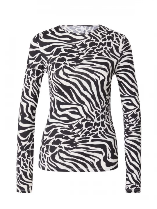 Foto van product Hailys Shirt 'Ka44lea' crème / zwart