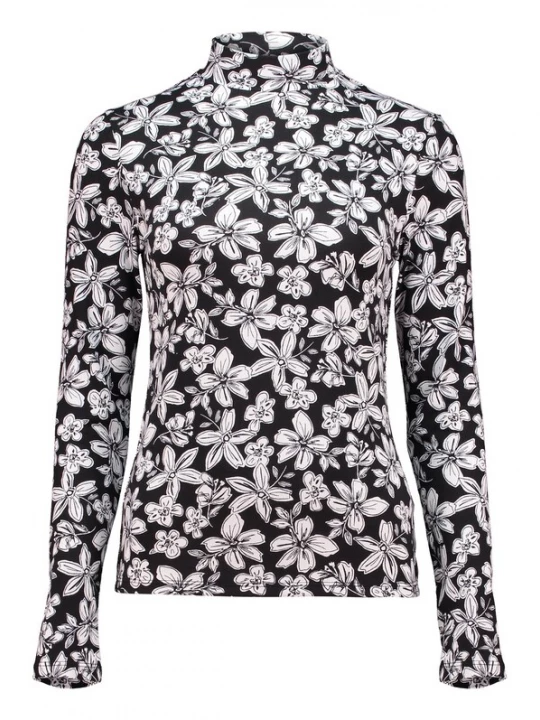 Foto van product Hailys Shirt 'Ki44mmy' zwart / wit