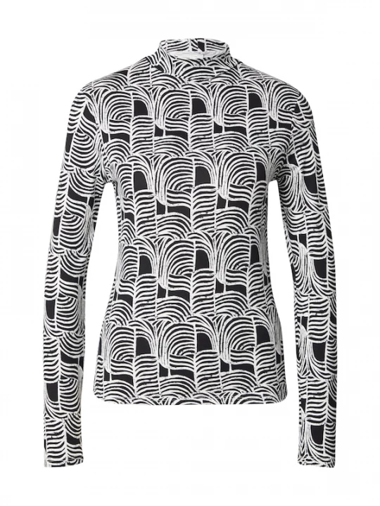 Foto van product Hailys Shirt 'Ki44mmy' zwart / wit
