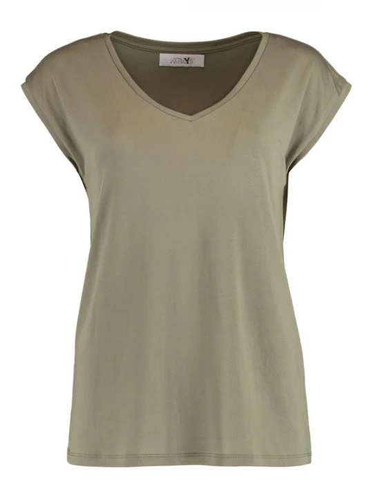 Foto van product Hailys Shirt 'Pi44per' kaki