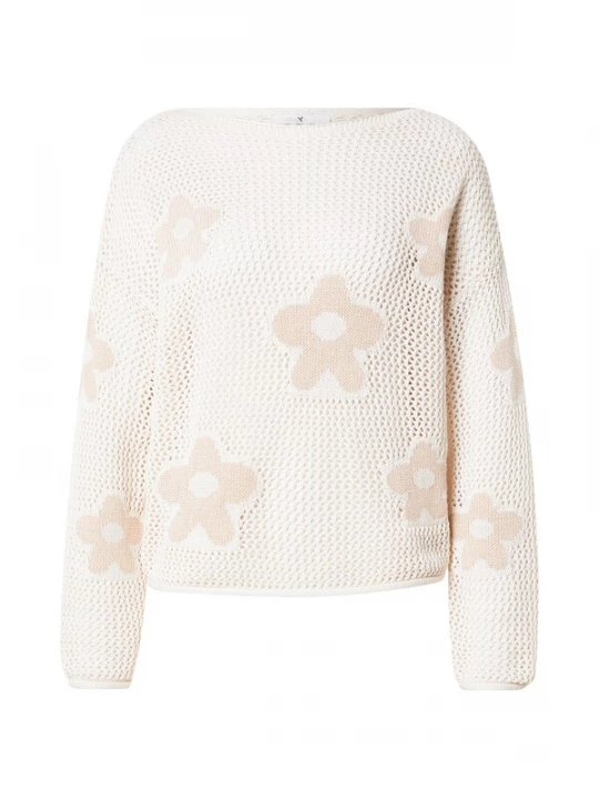 Foto van product Hailys Trui 'Mayla' crème / taupe