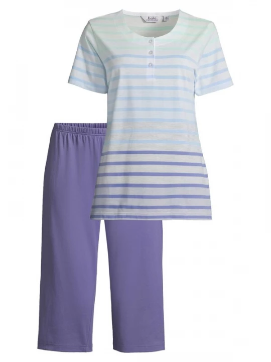 Foto van product HAJO Pyjama 'Klima Komfort' blauw